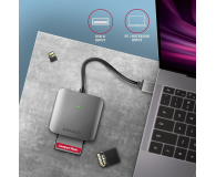 Axagon CRE-S3 SuperSpeed USB-A UHS-II czytnik - 1485431 - zdjęcie 6